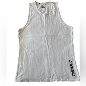 Gymshark White Tank Top